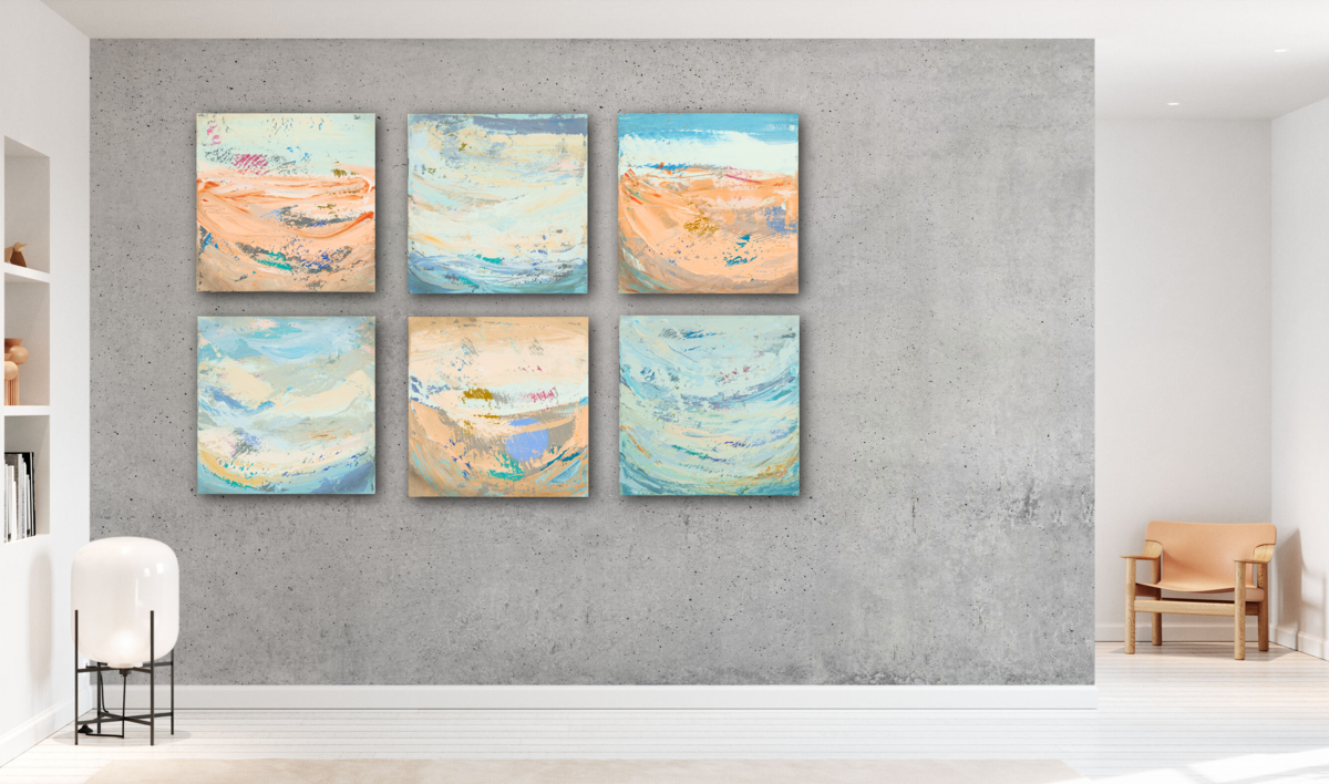 Seis paisajes emocionales | Pintura de Susana Sancho | Compra arte en Flecha.es