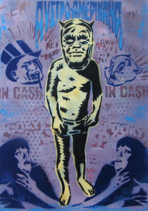 Evil Walk |Pintura de Carlos Madriz | Compra arte en Flecha.es