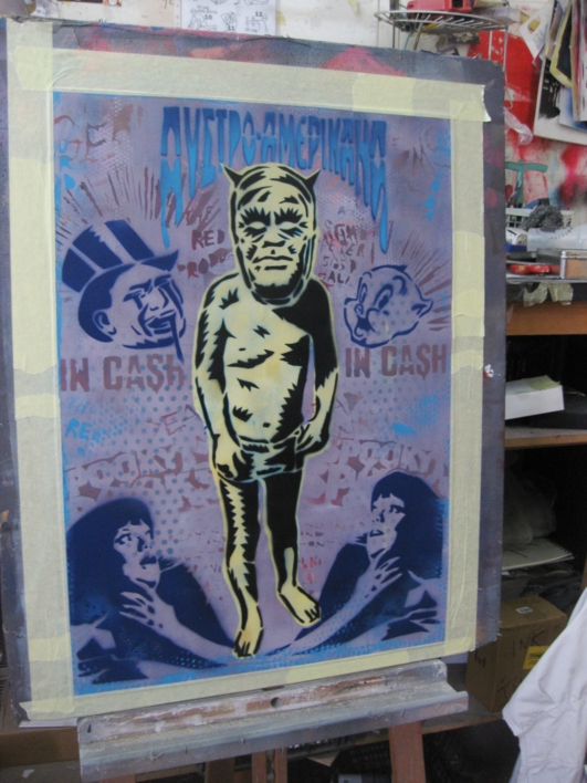 Evil Walk | Pintura de Carlos Madriz | Compra arte en Flecha.es