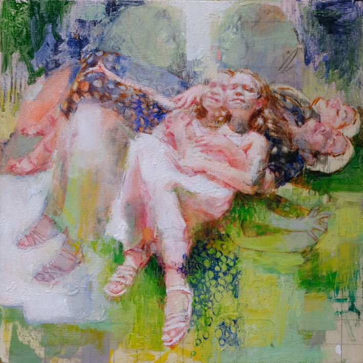 Soñadores |Pintura de Pilar López Báez | Compra arte en Flecha.es