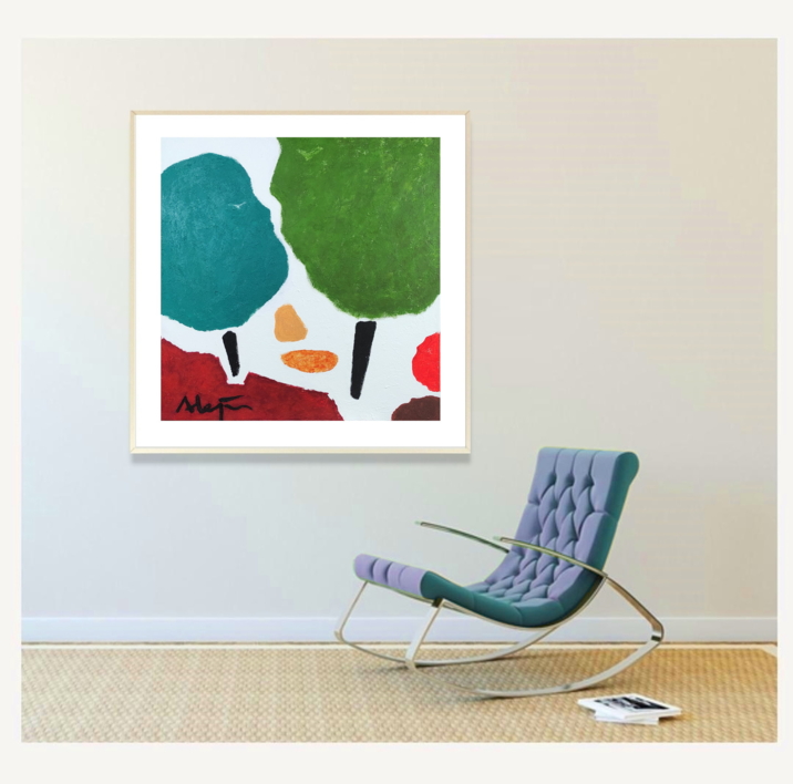 Layla y Majnún | Pintura de ALEJOS | Compra arte en Flecha.es