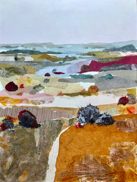 Vista desde el molino |Collage de Leticia González Serrano | Compra arte en Flecha.es
