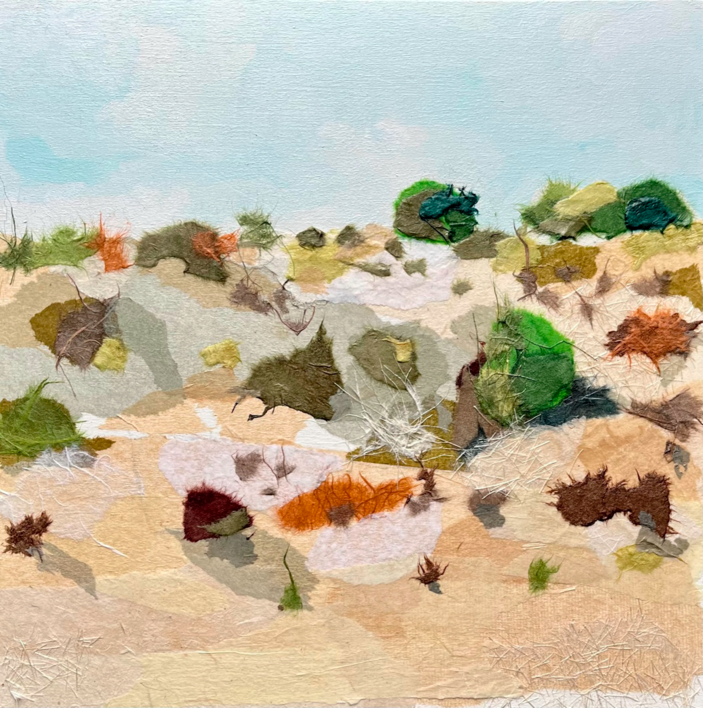 Duna de Doñana II |Collage de Leticia González Serrano | Compra arte en Flecha.es