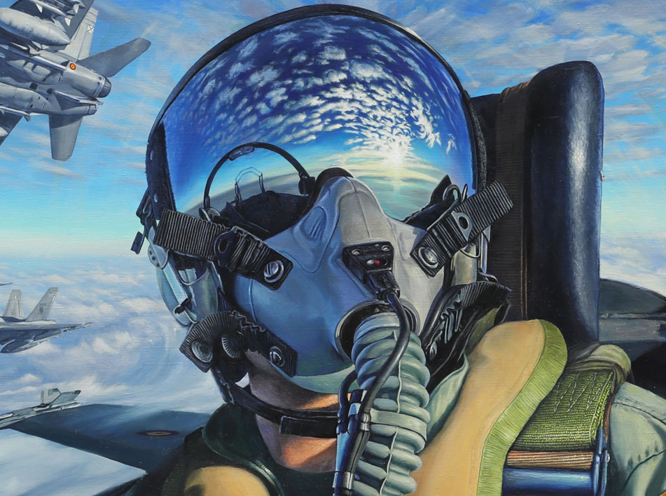 Blindando el Aire | Pintura de Javier Ramos Julián | Compra arte en Flecha.es