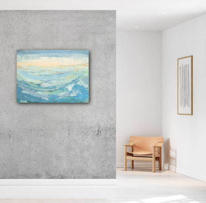 Emotional seascape | Pintura de Susana Sancho | Compra arte en Flecha.es