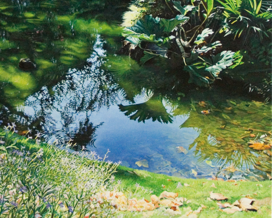 Jardines de Aiete. | Pintura de Javier Ramos Julián | Compra arte en Flecha.es