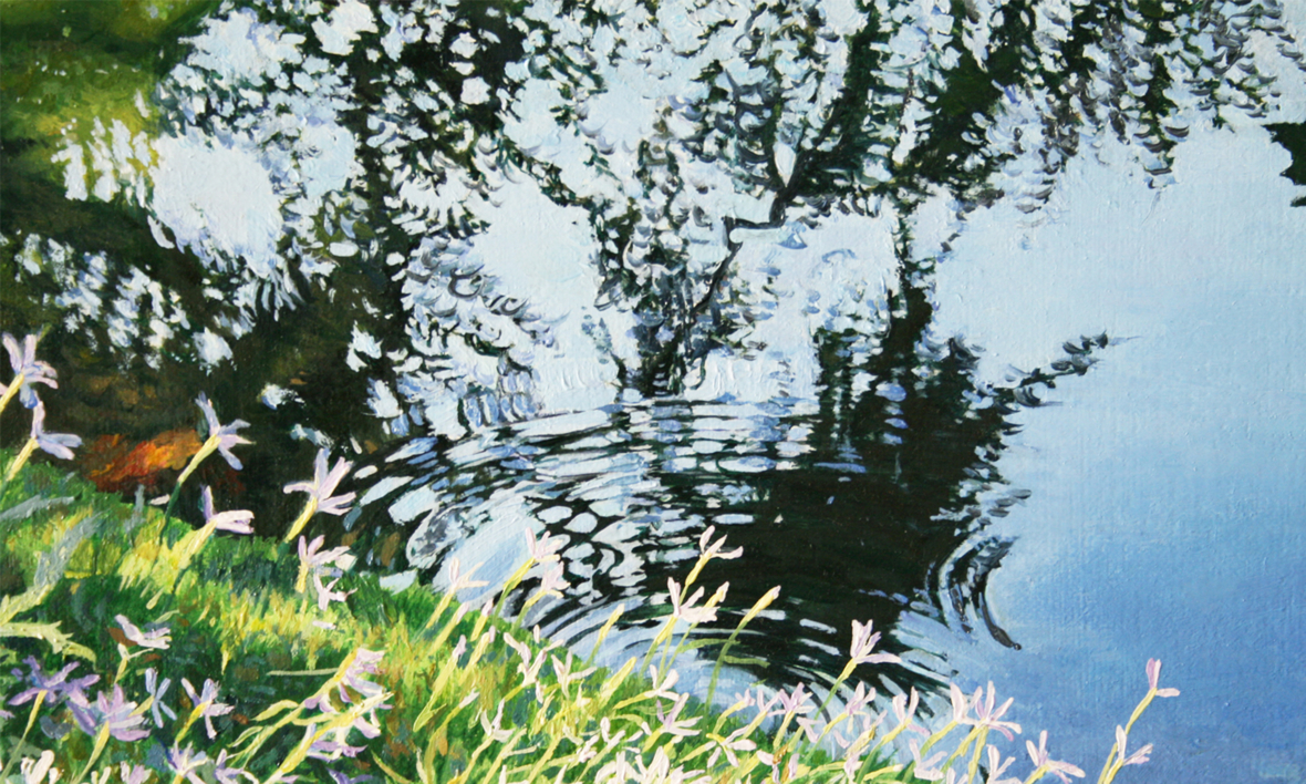 Jardines de Aiete. | Pintura de Javier Ramos Julián | Compra arte en Flecha.es