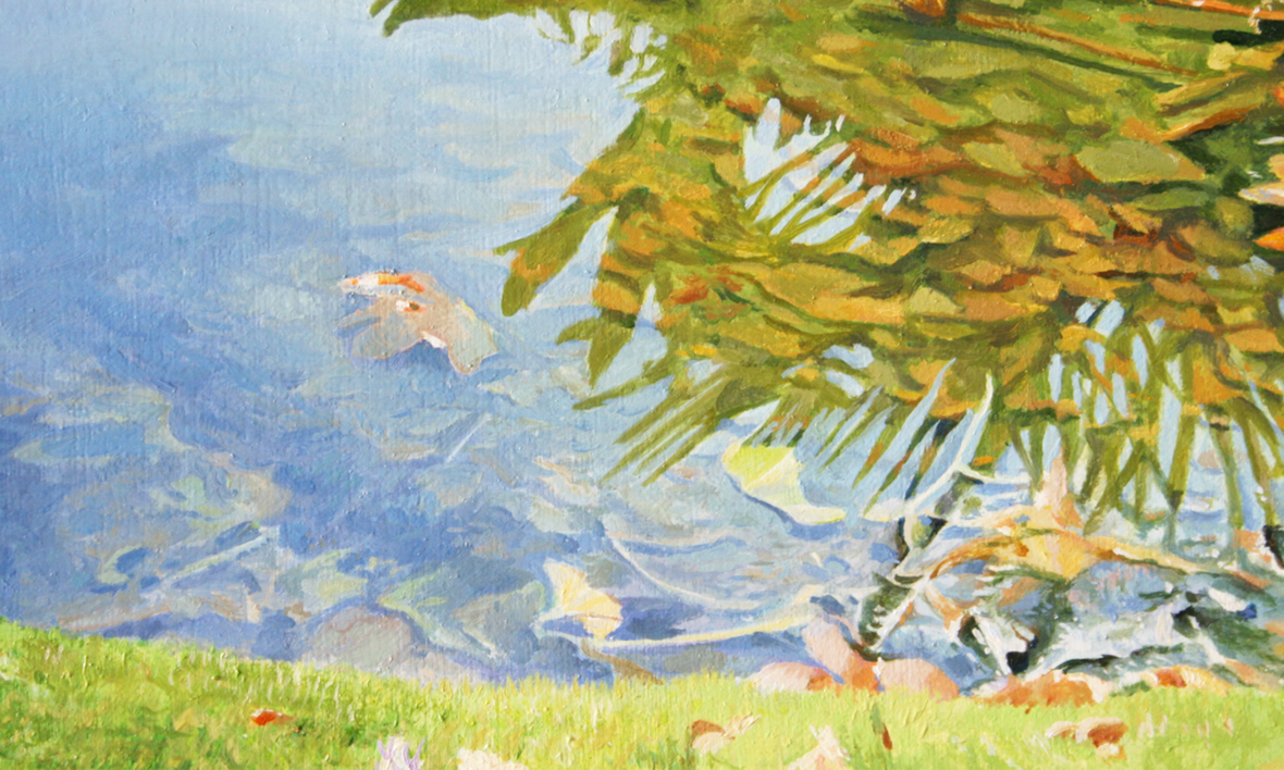 Jardines de Aiete. | Pintura de Javier Ramos Julián | Compra arte en Flecha.es