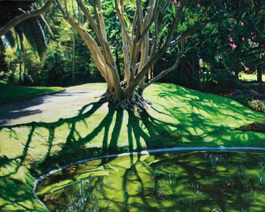 Jardines de Aiete. | Pintura de Javier Ramos Julián | Compra arte en Flecha.es