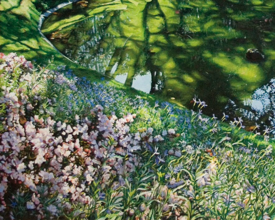 Jardines de Aiete. | Pintura de Javier Ramos Julián | Compra arte en Flecha.es