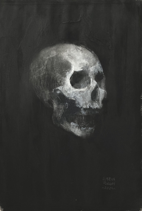 Memento mori II |Dibujo de Marta Cuezva Porras | Compra arte en Flecha.es