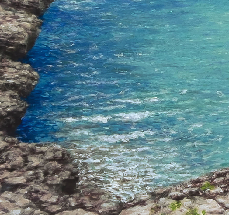 Las Calas de Mallorca. | Pintura de Anastasia Woron | Compra arte en Flecha.es