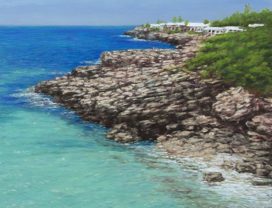Las Calas de Mallorca. | Pintura de Anastasia Woron | Compra arte en Flecha.es