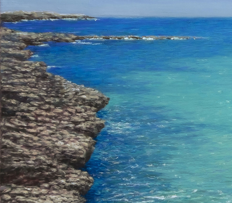 Las Calas de Mallorca. | Pintura de Anastasia Woron | Compra arte en Flecha.es