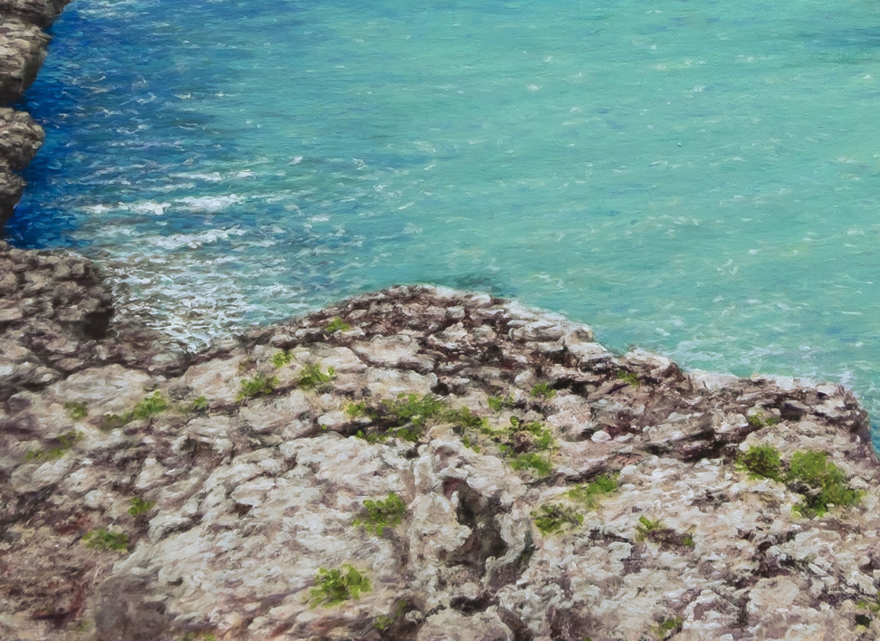 Las Calas de Mallorca. | Pintura de Anastasia Woron | Compra arte en Flecha.es