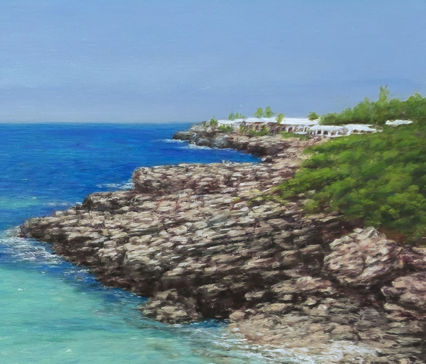Las Calas de Mallorca. | Pintura de Anastasia Woron | Compra arte en Flecha.es