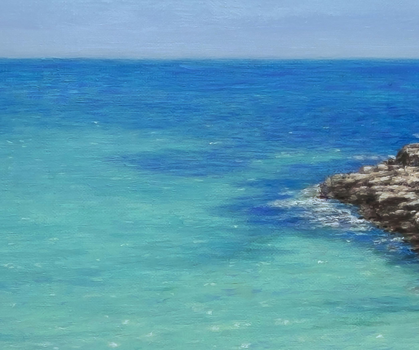 Las Calas de Mallorca. | Pintura de Anastasia Woron | Compra arte en Flecha.es