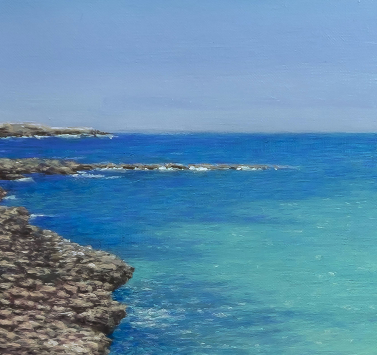 Las Calas de Mallorca. | Pintura de Anastasia Woron | Compra arte en Flecha.es