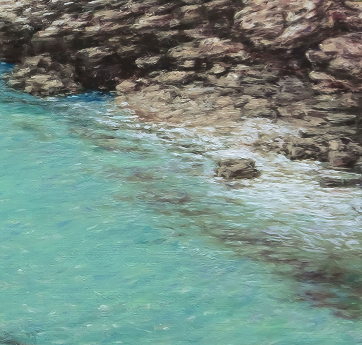 Las Calas de Mallorca. | Pintura de Anastasia Woron | Compra arte en Flecha.es