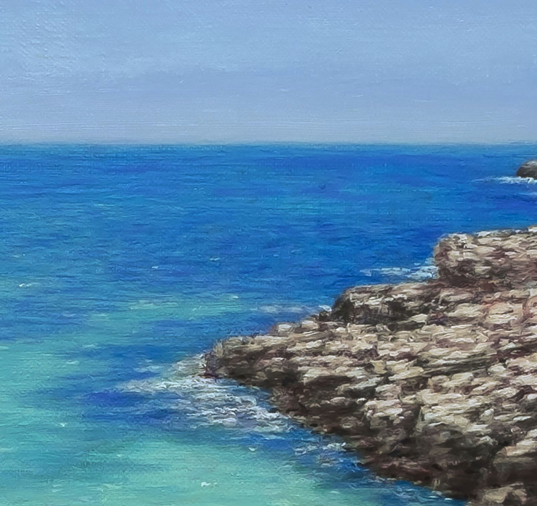 Las Calas de Mallorca. | Pintura de Anastasia Woron | Compra arte en Flecha.es