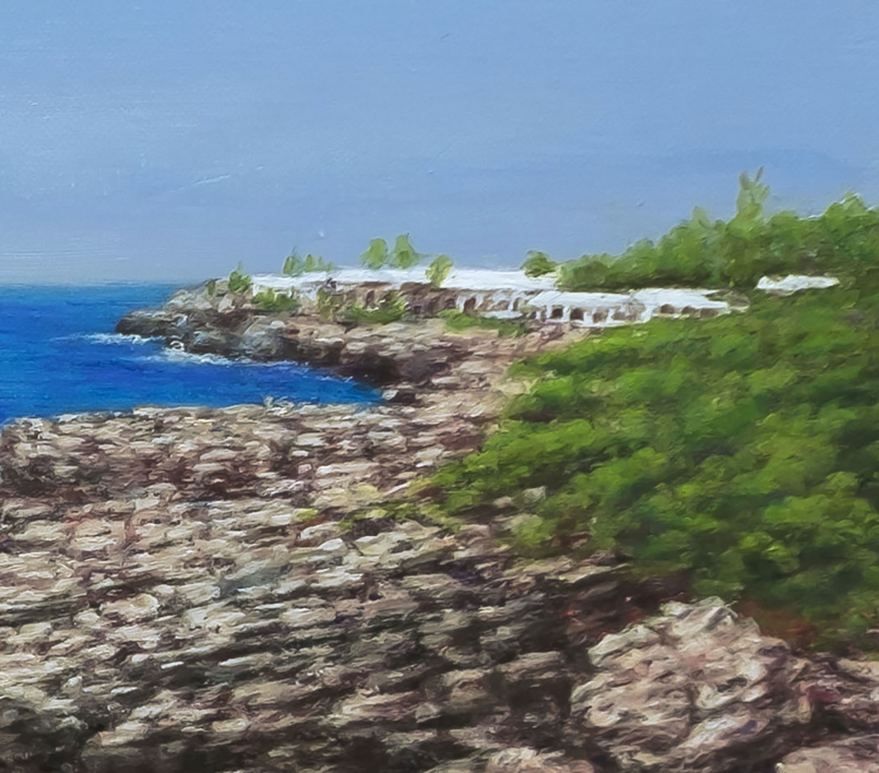 Las Calas de Mallorca. | Pintura de Anastasia Woron | Compra arte en Flecha.es