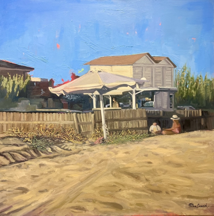 Chillhout playa |Pintura de FÁTIMA CONCEPCIÓN | Compra arte en Flecha.es