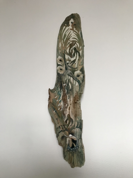 Bosque de Mar I |Dibujo de Menchu Uroz | Compra arte en Flecha.es