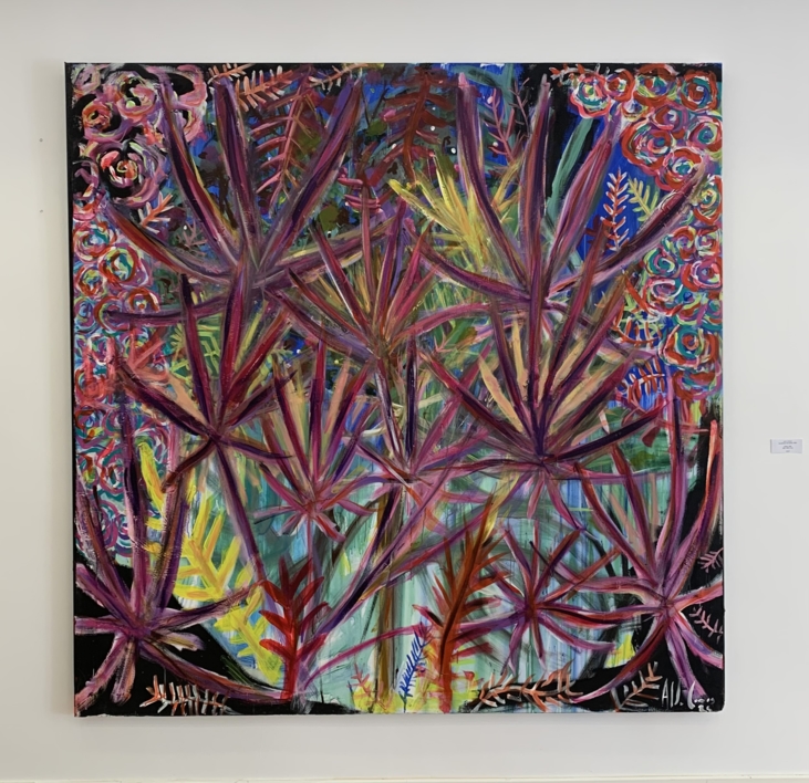 Las palmeras de Samaná |Pintura de Aldo Comas | Compra arte en Flecha.es