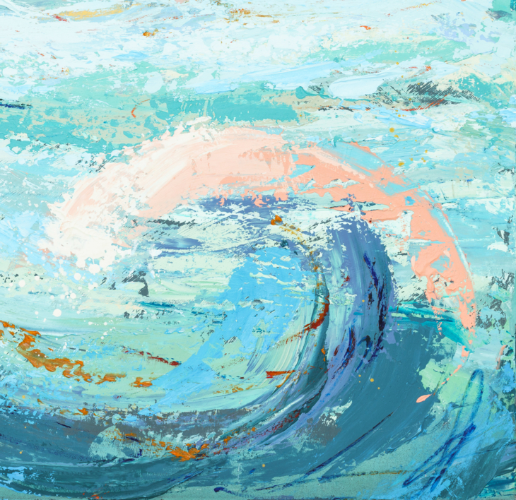 Emotional wave 4 | Pintura de Susana Sancho | Compra arte en Flecha.es