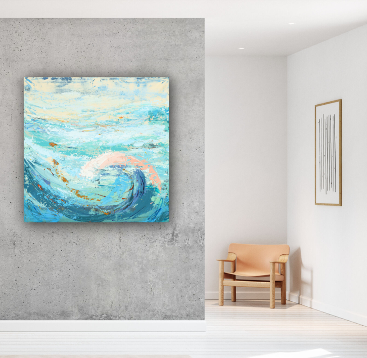 Emotional wave 4 | Pintura de Susana Sancho | Compra arte en Flecha.es