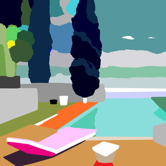 Wish you were here (81x81cm) | Dibujo de ALEJOS | Compra arte en Flecha.es