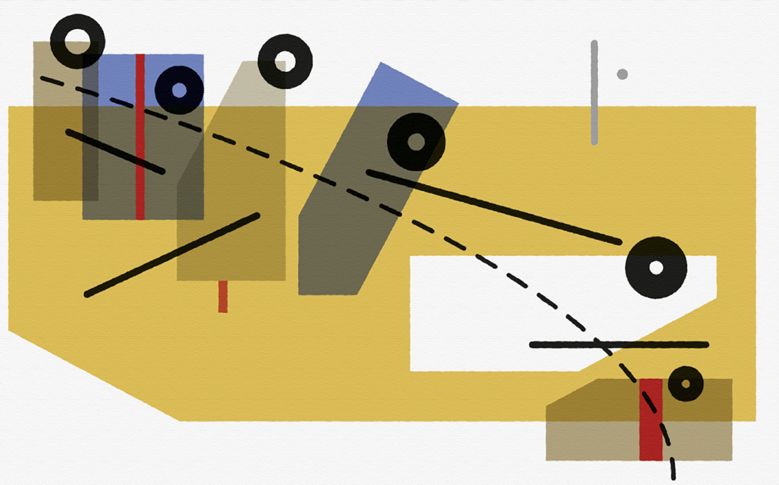 the parable of the blind |Pintura de Rafa Mateo | Compra arte en Flecha.es