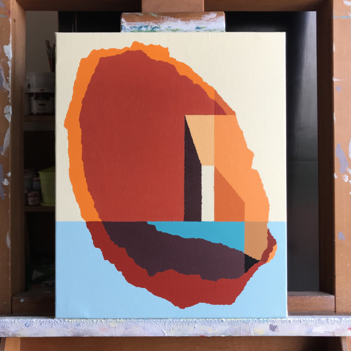 composition 139 | Pintura de Rafa Mateo | Compra arte en Flecha.es