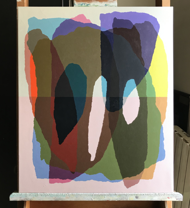 composition one | Pintura de Rafa Mateo | Compra arte en Flecha.es