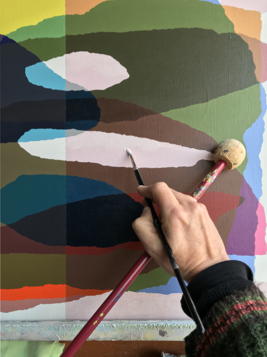 composition one | Pintura de Rafa Mateo | Compra arte en Flecha.es