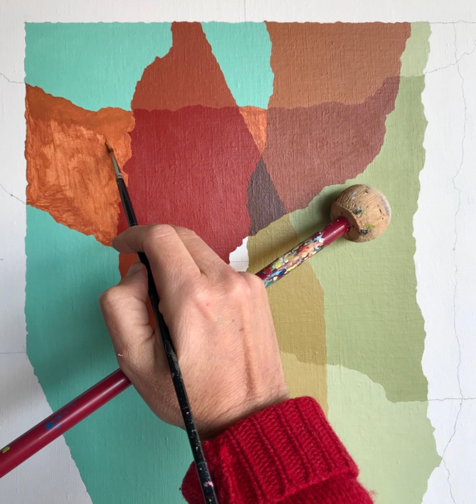 progresion III | Pintura de Rafa Mateo | Compra arte en Flecha.es
