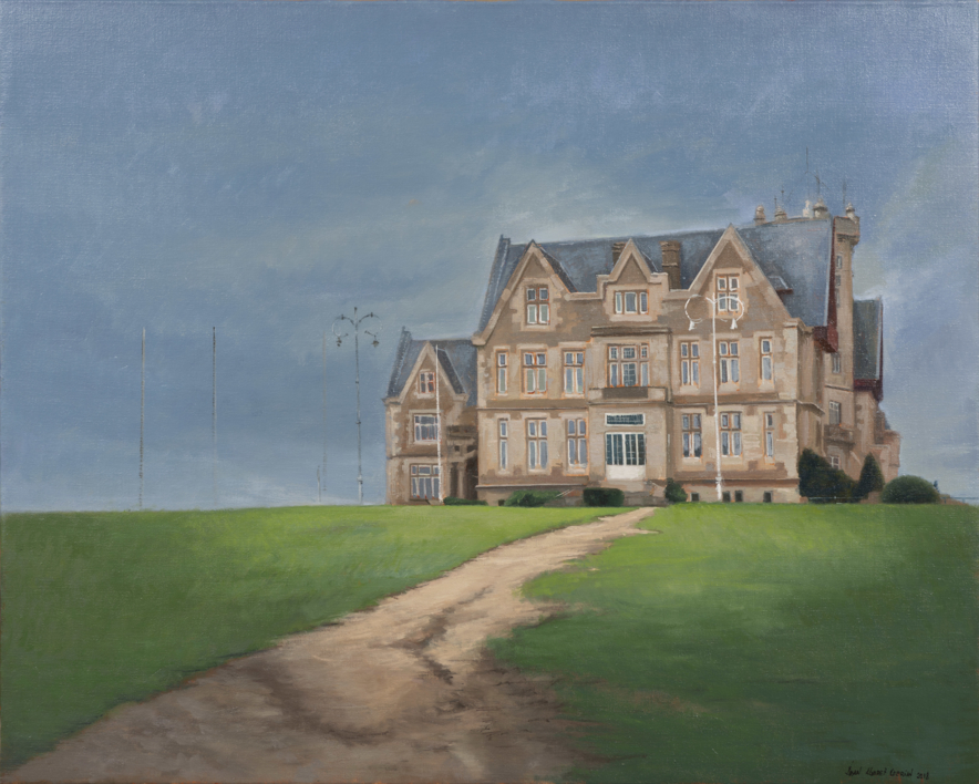 Palacio de La Magdalena |Pintura de Álvarez Cebrián | Compra arte en Flecha.es