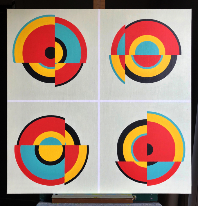 Droid his bundle I-IV | Pintura de Rafa Mateo | Compra arte en Flecha.es