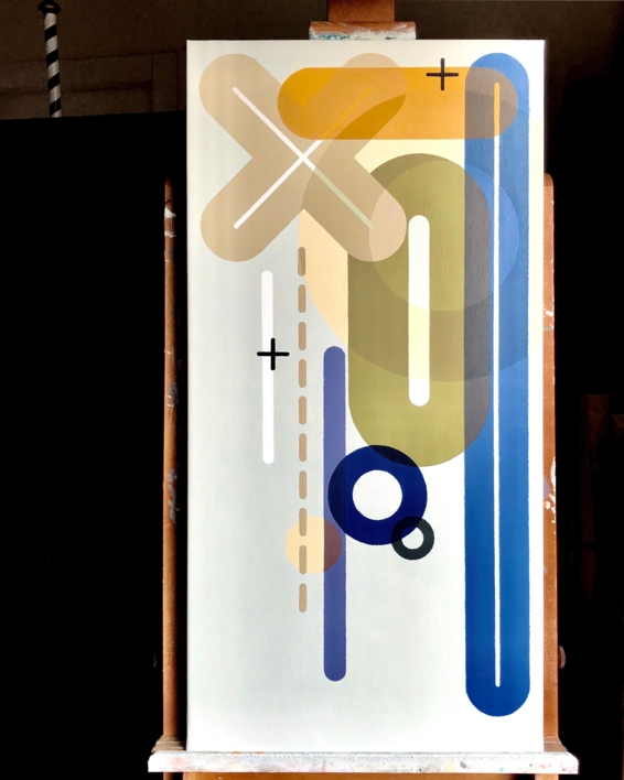 criptografía011 | Pintura de Rafa Mateo | Compra arte en Flecha.es