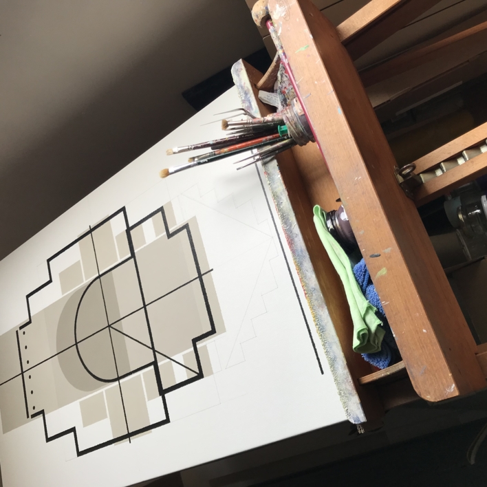 Besançon | Pintura de Rafa Mateo | Compra arte en Flecha.es