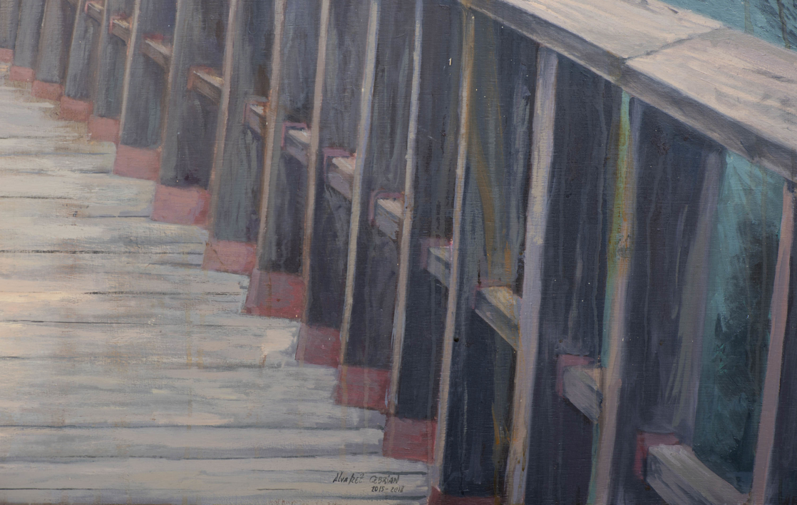 Paso elevado nº 1 | Pintura de Álvarez Cebrián | Compra arte en Flecha.es