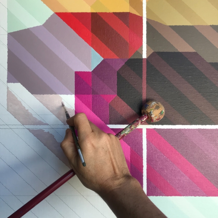 Naipe III | Pintura de Rafa Mateo | Compra arte en Flecha.es