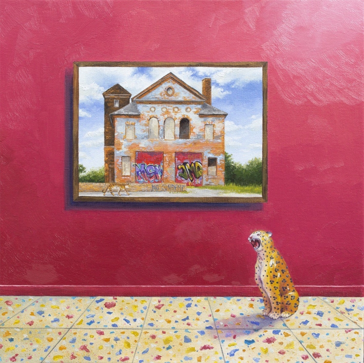 Lo salvaje |Pintura de Rosa Alamo | Compra arte en Flecha.es