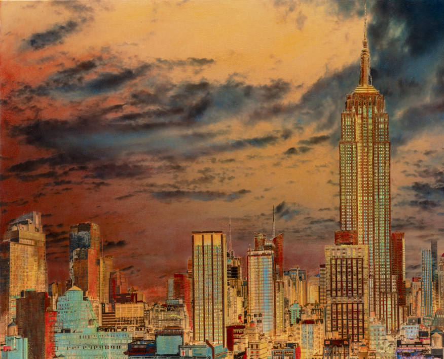 Golden City New York | Fotografía de Carlos Arriaga | Compra arte en Flecha.es