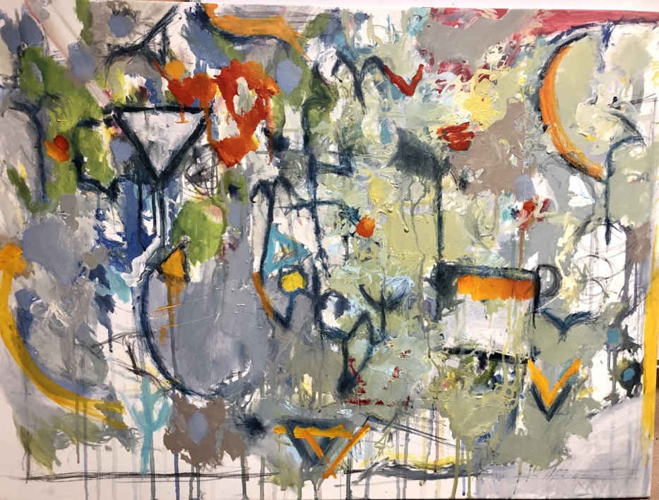JUEGOS DE GATOS 2 |Pintura de Iraide Garitaonandia | Compra arte en Flecha.es