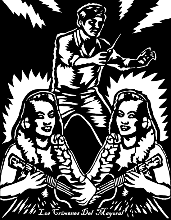 Los Crímenes Del Mayoral | Obra gráfica de Carlos Madriz | Compra arte en Flecha.es