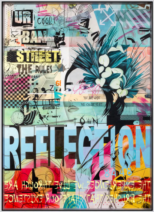 Reflection |Pintura de VIRGINIA KELLE | Compra arte en Flecha.es