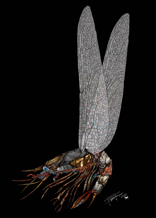 AERO GAMBA |Collage de Ignacio Junquera | Compra arte en Flecha.es