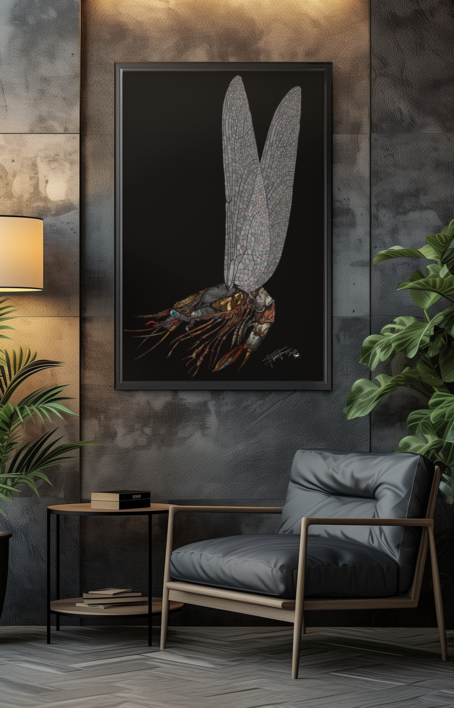 AERO GAMBA | Collage de Ignacio Junquera | Compra arte en Flecha.es