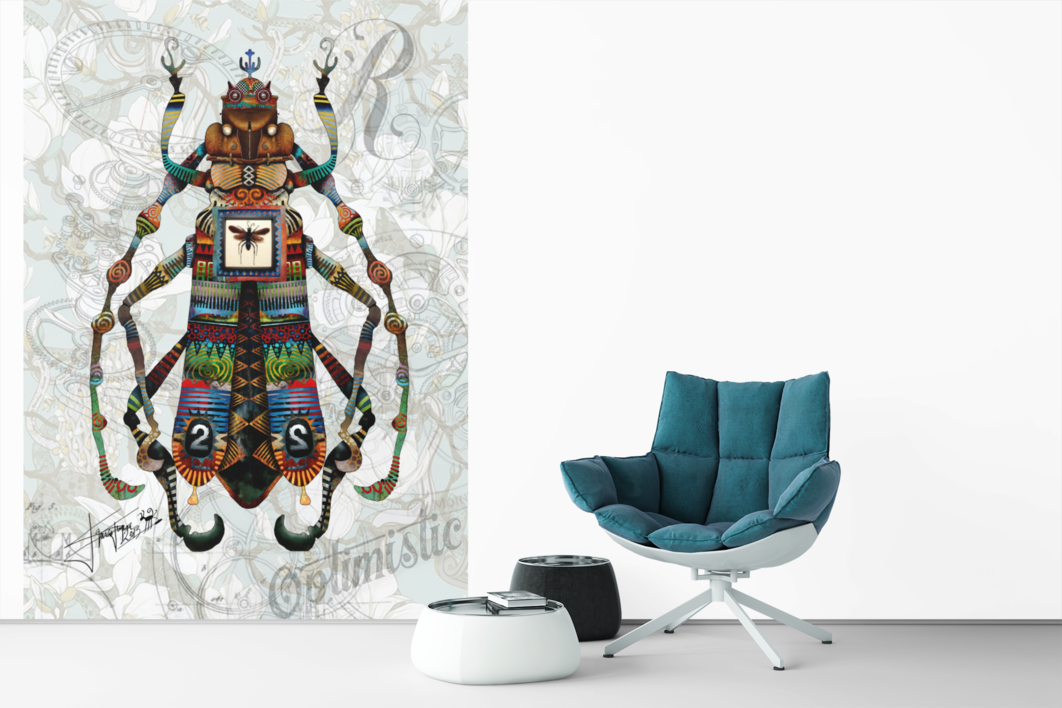 OPTIMISTA | Collage de Ignacio Junquera | Compra arte en Flecha.es